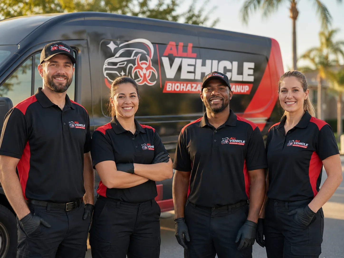 Vehicle Biohazard Cleanup company in Harshaw, WI